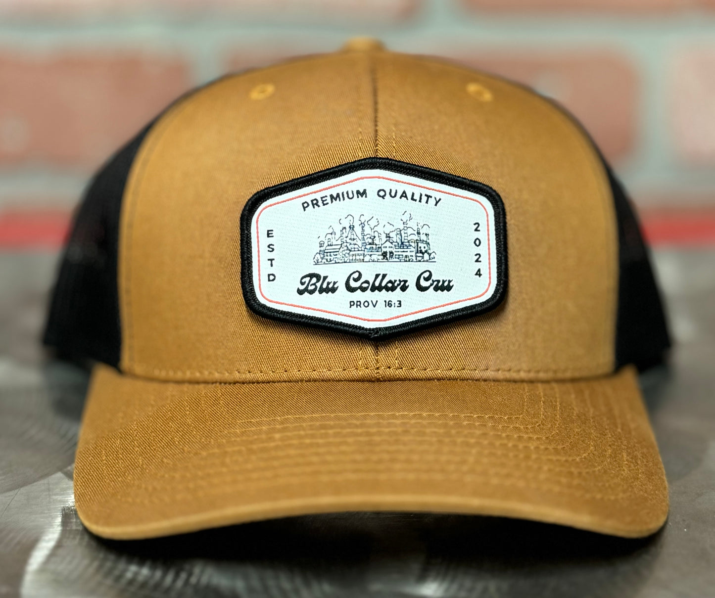 Blu Collar Factory Trucker