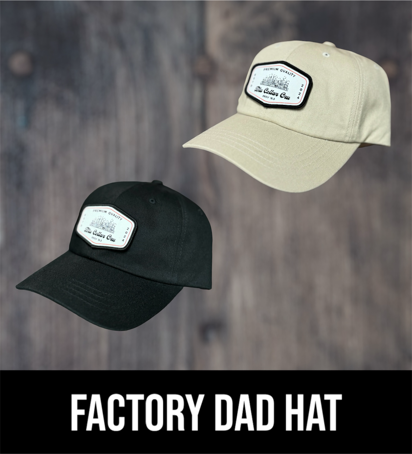 Blu Collar Factory Dad Hat