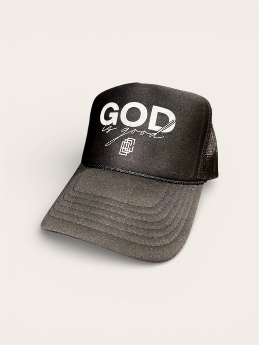 God Is Good – Foam Trucker Hat | Blu Collar Cru