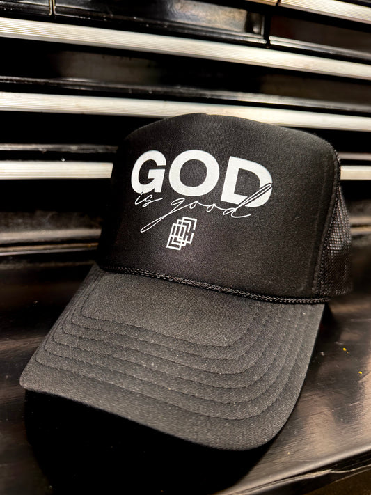 God Is Good – Foam Trucker Hat | Blu Collar Cru